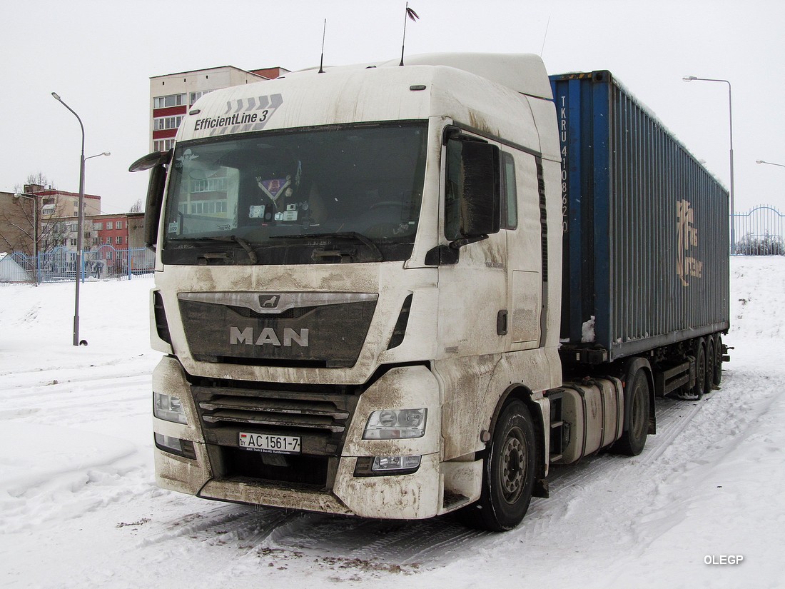 Минск, № АС 1561-7 — MAN TGX ('2016) 18.500