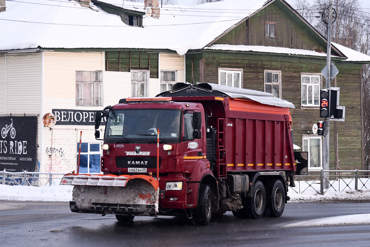 Архангельская область, № О 662 ВН 29 — КамАЗ-6520-53 "Люкс"