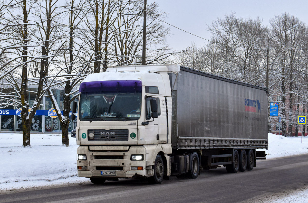 Эстония, № 774 AVH — MAN TGA 18.430