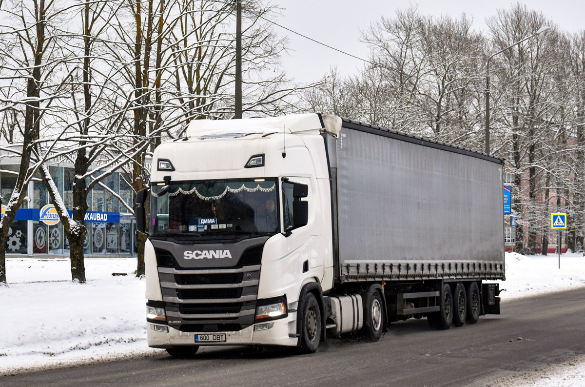 Эстония, № 600 DBT — Scania ('2016) R450