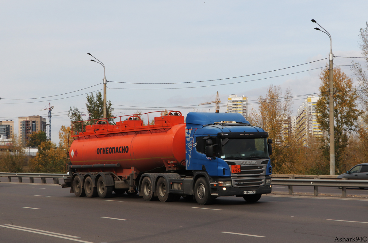 Красноярский край, № У 884 ЕХ 124 — Scania ('2011) P400