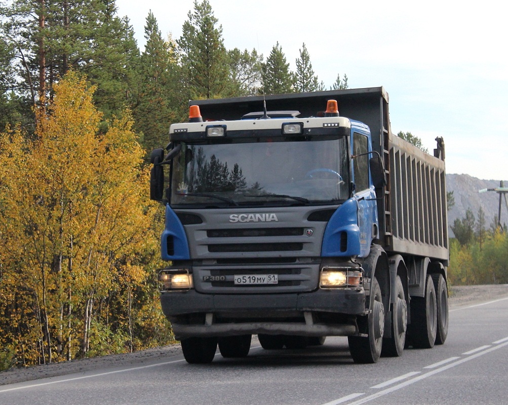 Мурманская область, № О 519 МУ 51 — Scania ('2004) P380