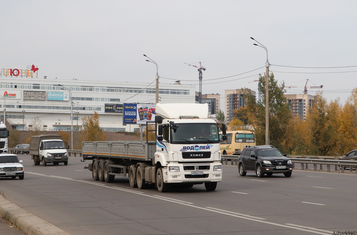 Красноярский край, № Р 606 НУ 124 — КамАЗ-65206-T5