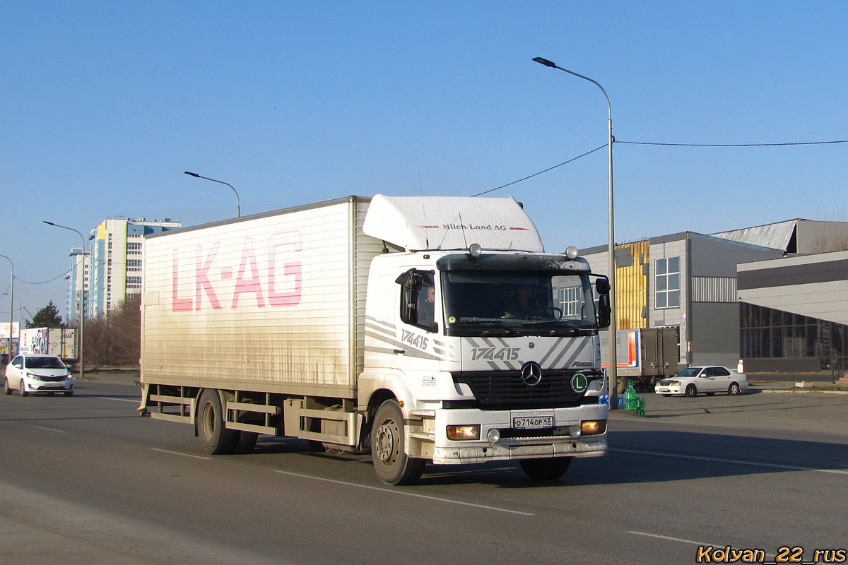 Кировская область, № О 714 ОР 43 — Mercedes-Benz Atego (общ.м)