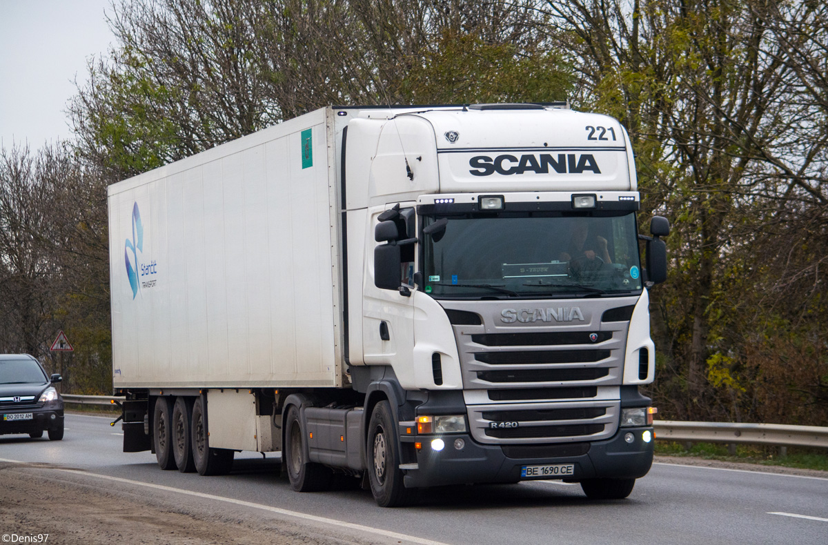 Николаевская область, № ВЕ 1690 СЕ — Scania ('2009) R420