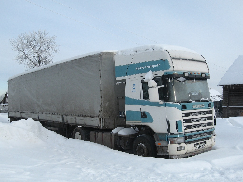 Тверская область, № О 554 РВ 98 — Scania ('1996) R114L