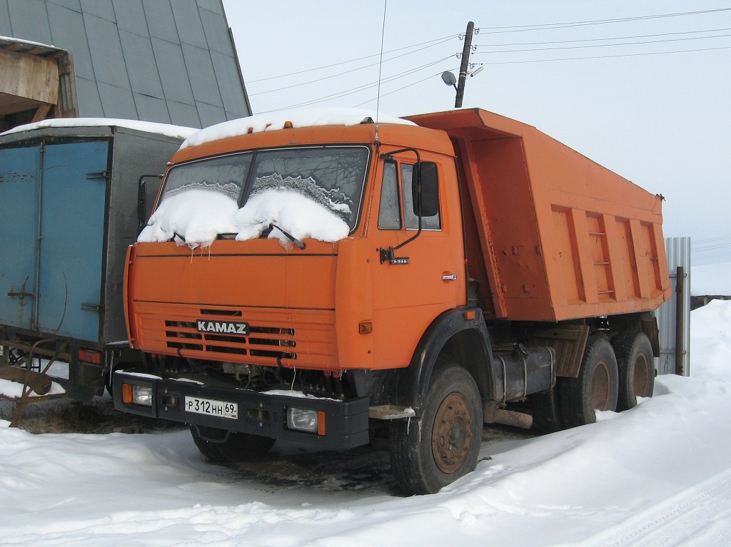 Тверская область, № Р 312 НН 69 — КамАЗ-65115 (общая модель)