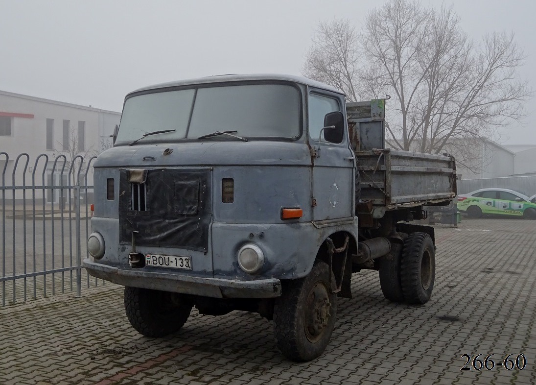 Венгрия, № BOU-133 — IFA W50LA/K, LA/Z