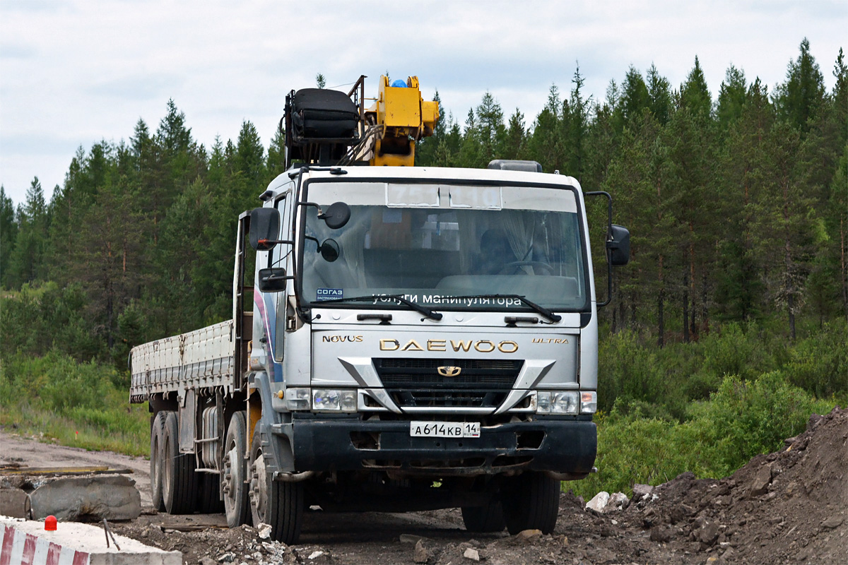 Саха (Якутия), № А 614 КВ 14 — Daewoo Novus