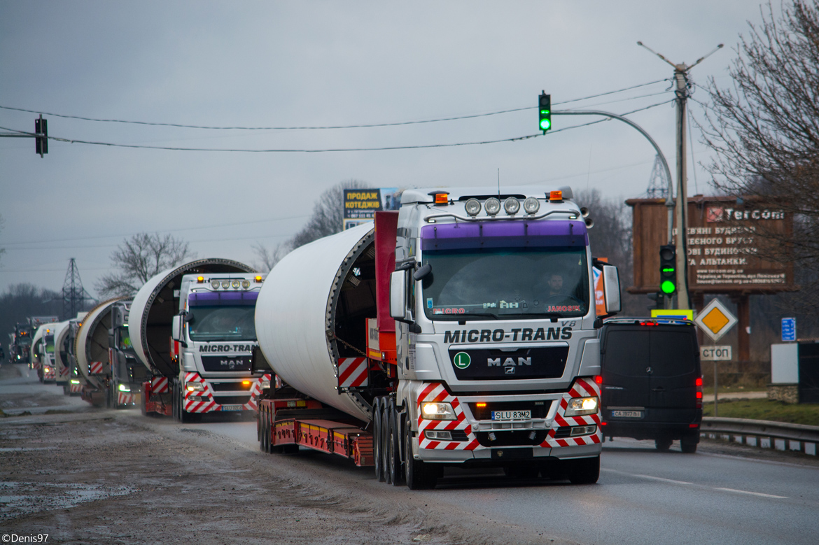 Польша, № SLU 83M2 — MAN TGX ('2007) 41.680