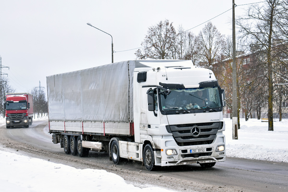 Эстония, № 290 BYV — Mercedes-Benz Actros ('2009) 1844