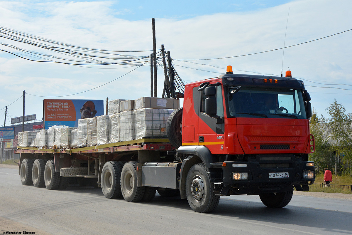 Саха (Якутия), № С 074 КС 14 — IVECO-AMT Trakker ('2007)