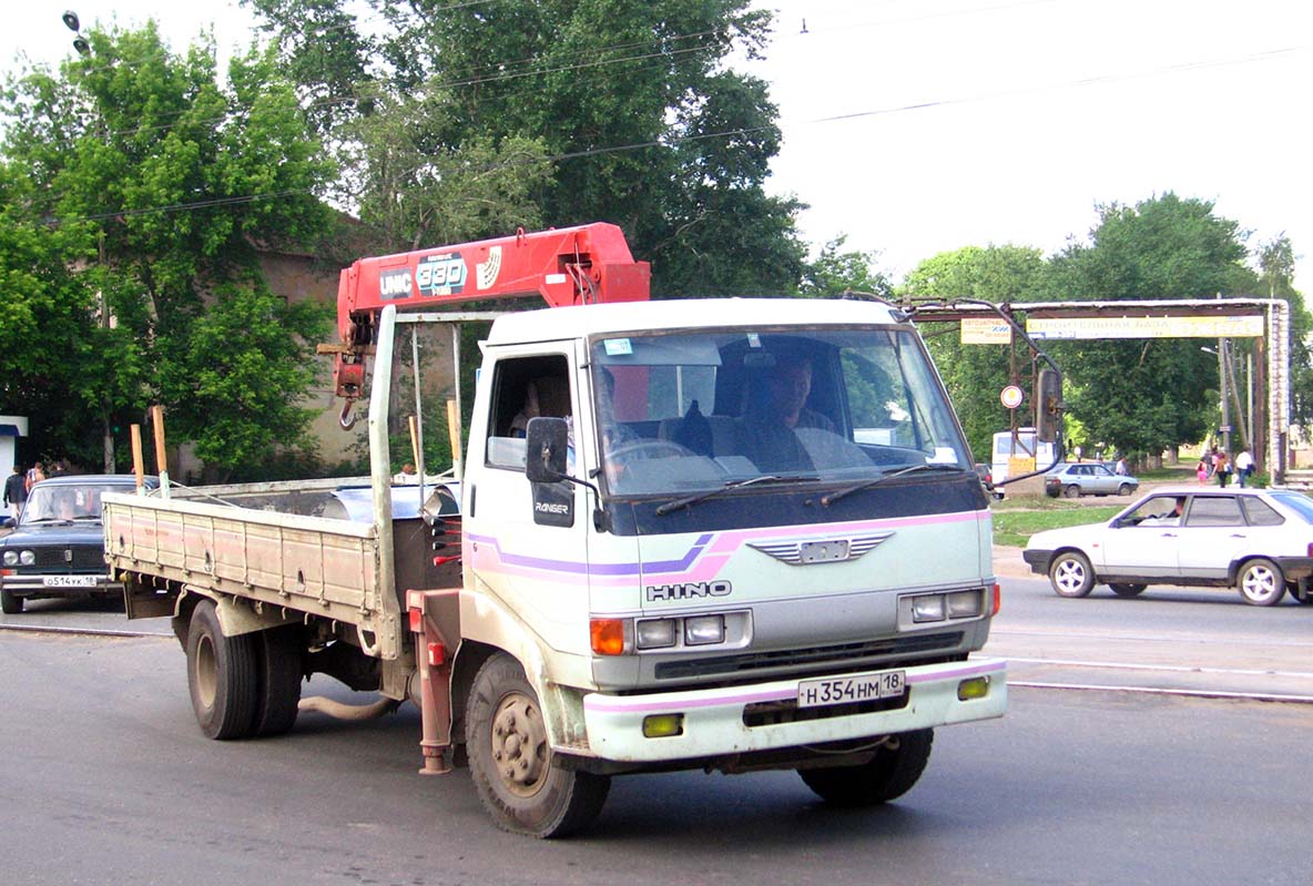 Удмуртия, № Н 354 НМ 18 — Hino Ranger