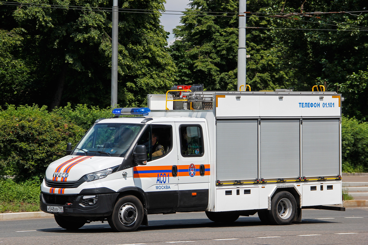 Москва, № Н 548 АВ 799 — IVECO Daily