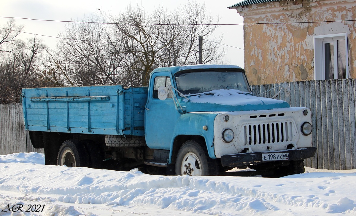 Тамбовская область, № Е 198 УХ 68 — ГАЗ-53А