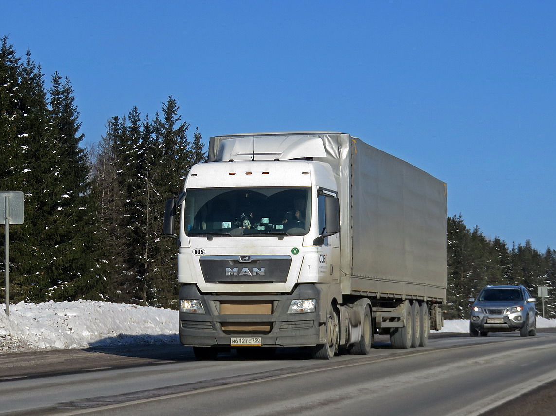 Московская область, № М 612 ТО 750 — MAN TGX ('2007) 18.400