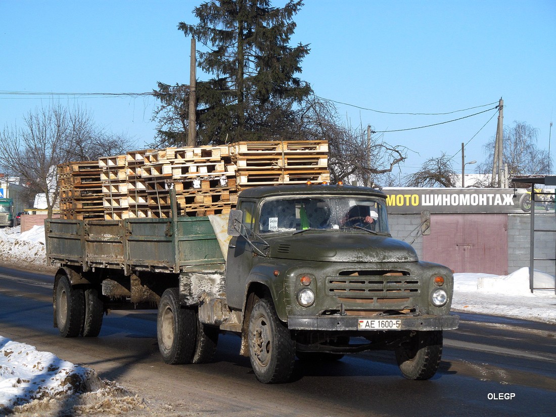 Минская область, № АЕ 1600-5 — ЗИЛ-130 (общая модель)