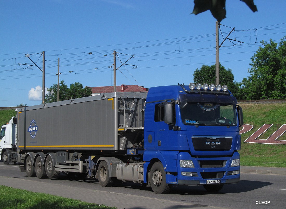 Витебская область, № АК 8685-2 — MAN TGX ('2007) 18.400