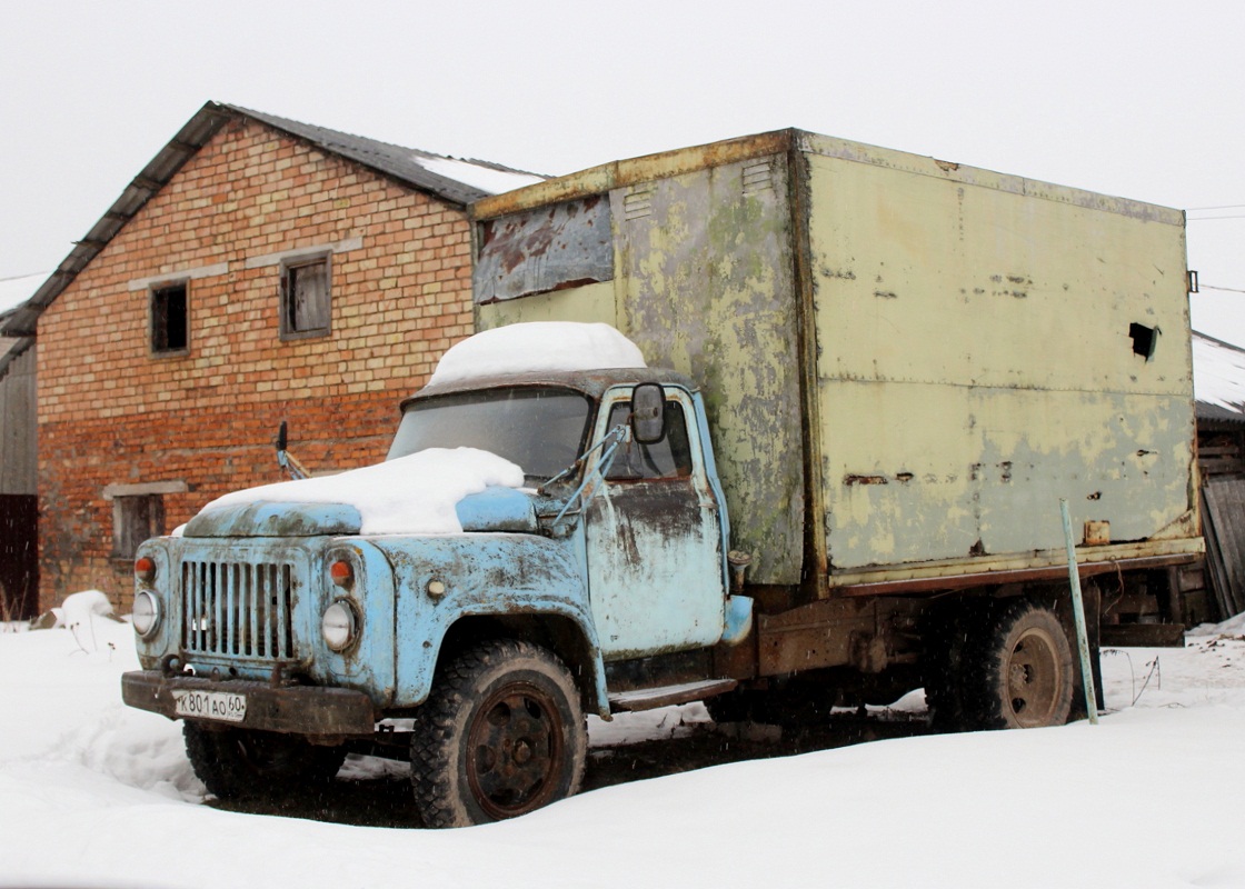 Псковская область, № К 801 АО 60 — ГАЗ-52-01