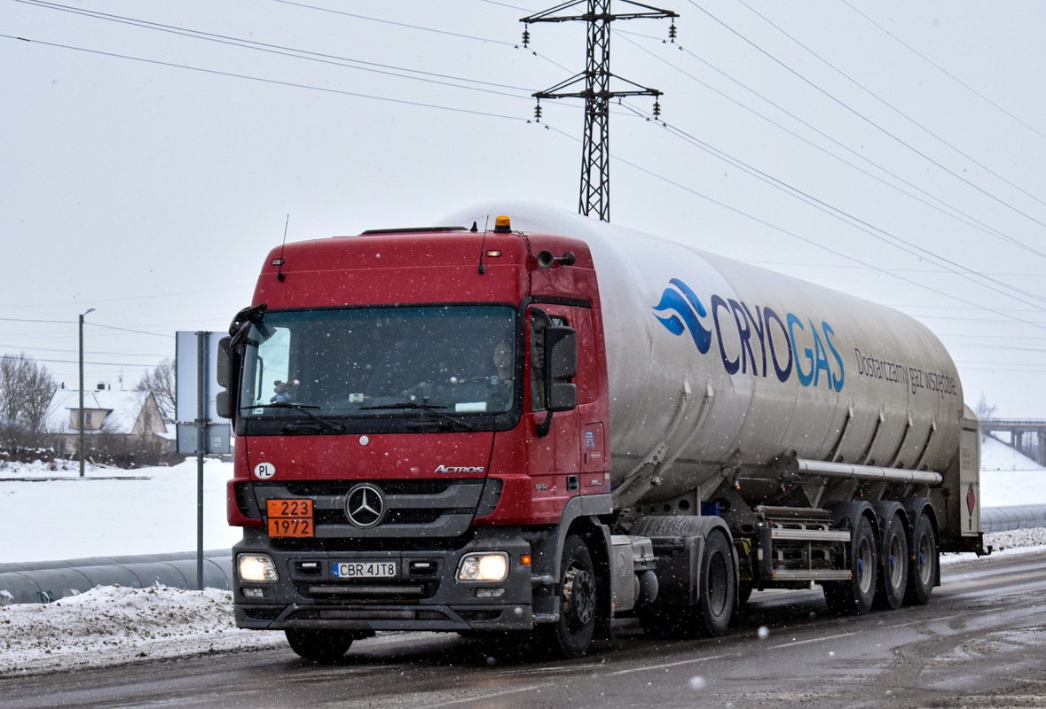 Польша, № CBR 4JT8 — Mercedes-Benz Actros ('2009)