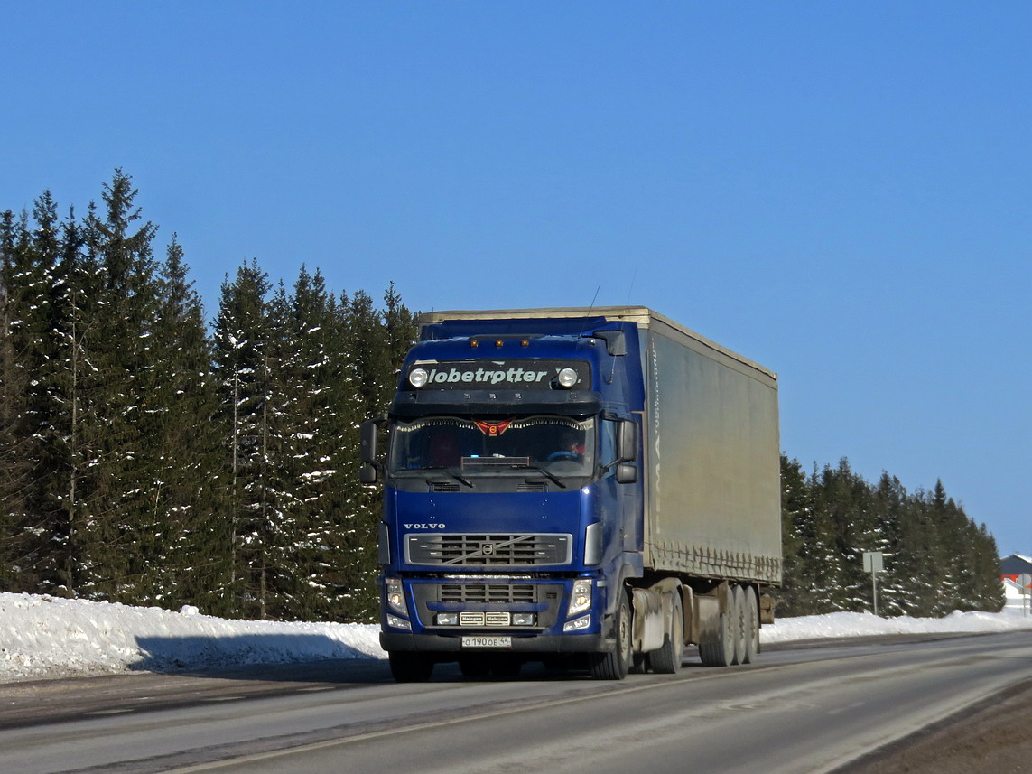 Костромская область, № О 190 ОЕ 44 — Volvo ('2008) FH.460