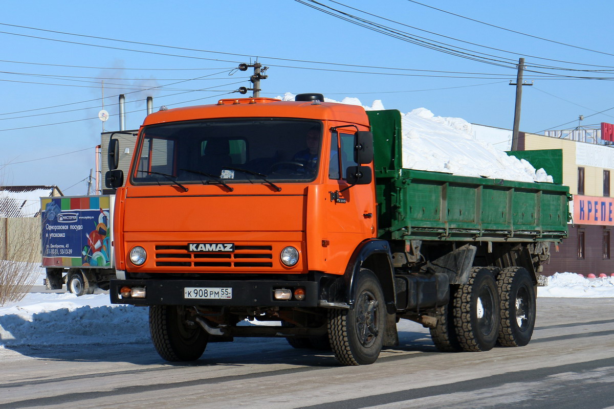 Омская область, № К 908 РМ 55 — КамАЗ-5320