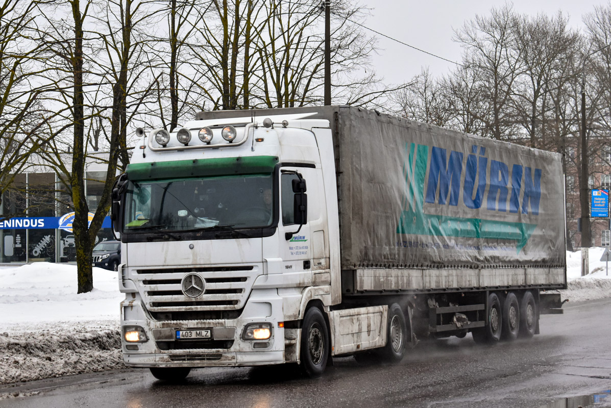 Эстония, № 403 MLZ — Mercedes-Benz Actros ('2003) 1841