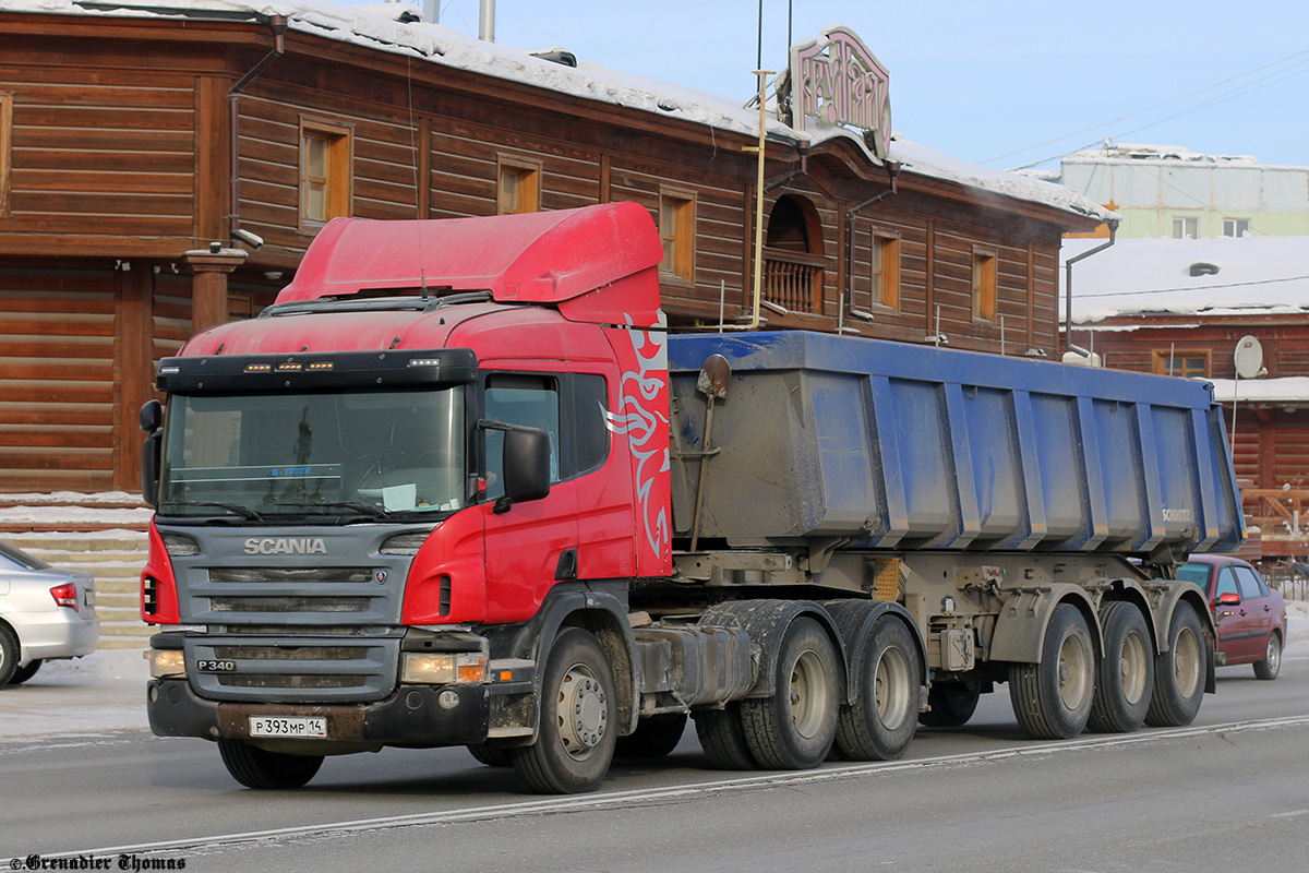 Саха (Якутия), № Р 393 МР 14 — Scania ('2004) P340