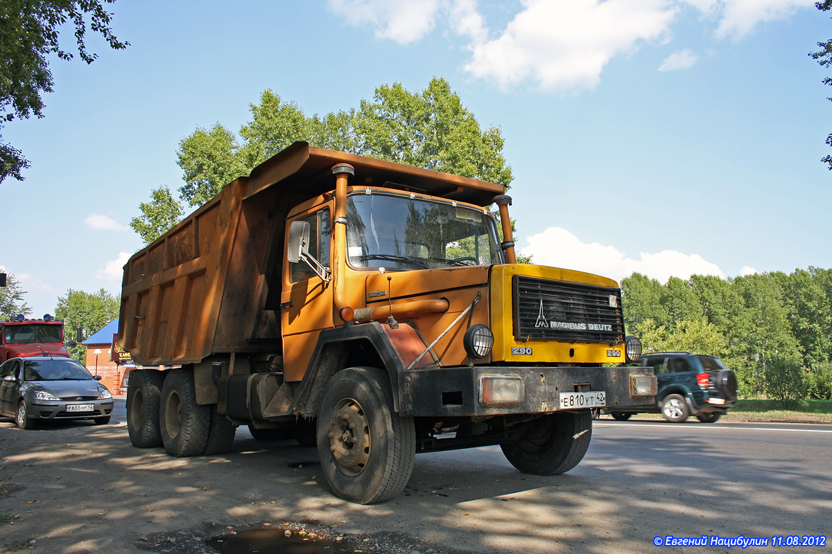 Кемеровская область, № Е 810 УТ 42 — Magirus-Deutz 290D26K