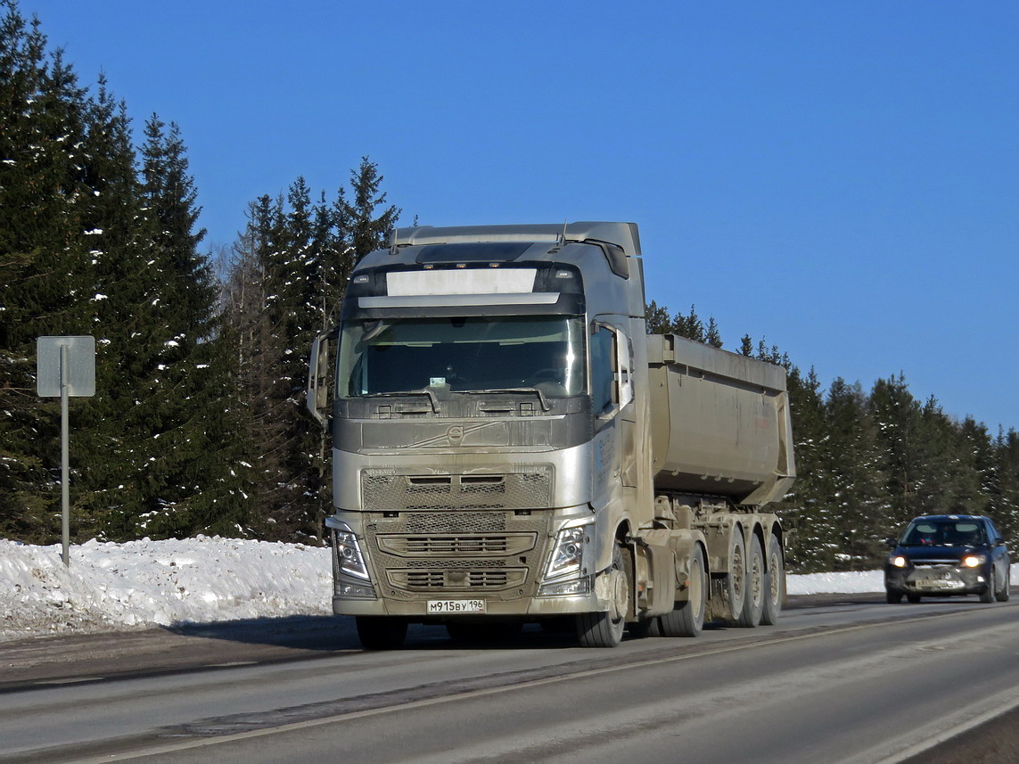 Свердловская область, № М 915 ВУ 196 — Volvo ('2012) FH.460 [X9P]