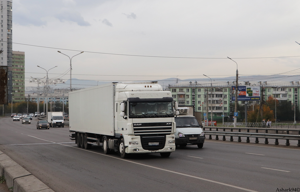 Чувашия, № В 920 ХО 21 — DAF XF105 FT