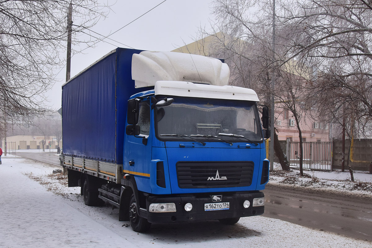 Волгоградская область, № А 162 ТО 134 — МАЗ-4371P2 "Зубрёнок"