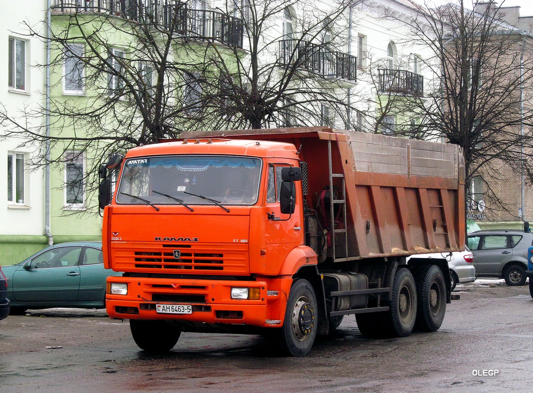 Минская область, № АН 6463-5 — КамАЗ-6520 (общая модель)