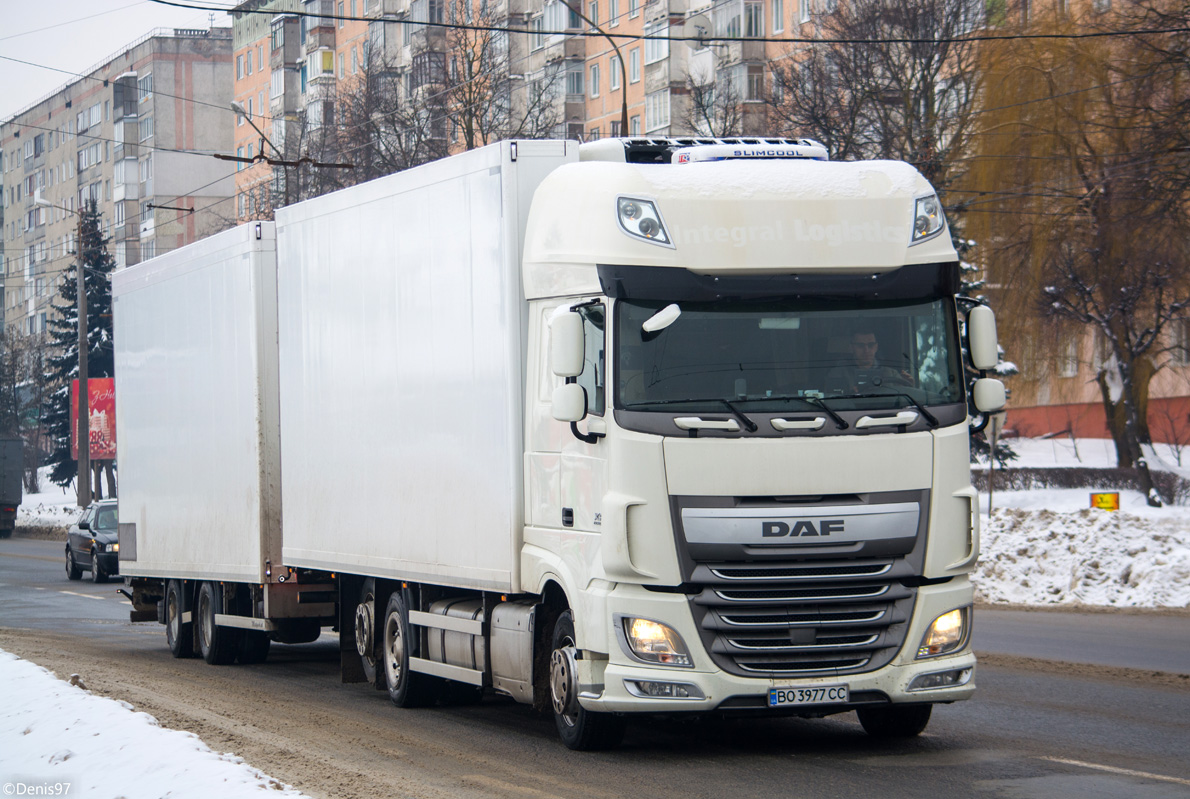 Тернопольская область, № ВО 3977 СС — DAF XF Euro6 FAR