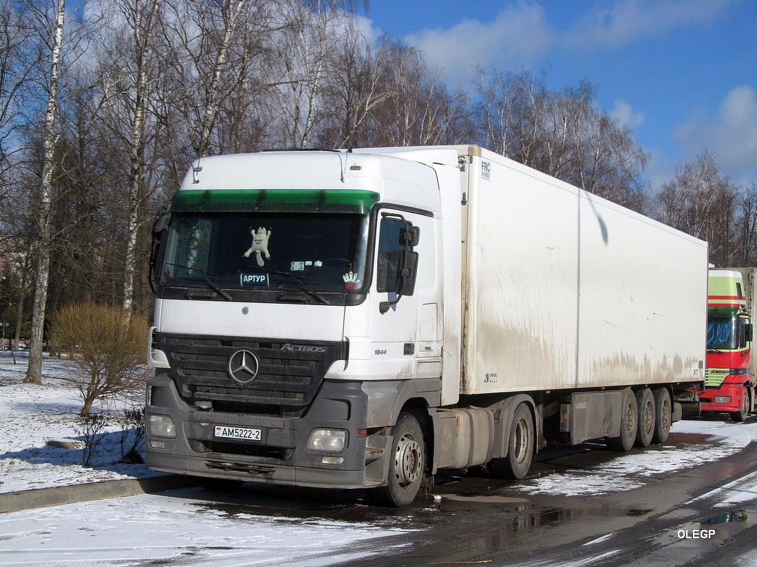 Витебская область, № АМ 5222-2 — Mercedes-Benz Actros ('2003) 1844