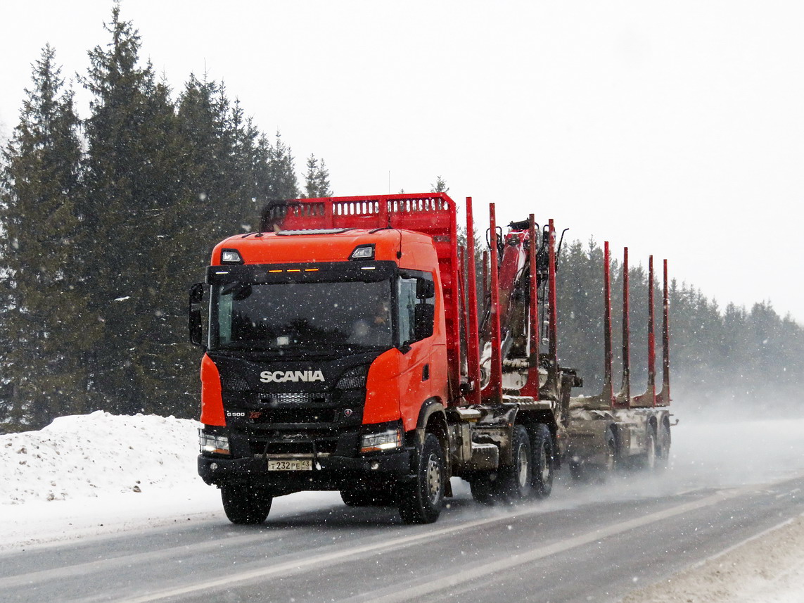 Кировская область, № Т 232 РЕ 43 — Scania ('2016) G500