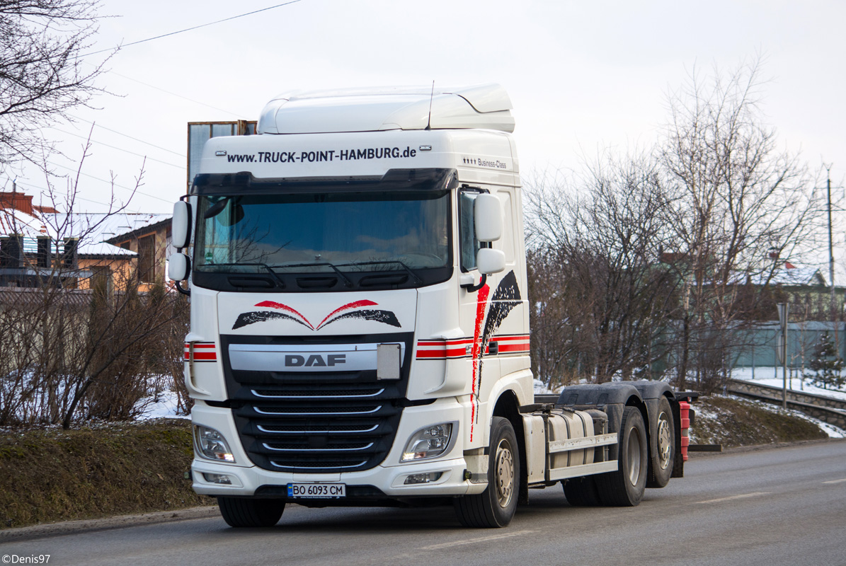 Тернопольская область, № ВО 6093 СМ — DAF XF Euro6 FAR