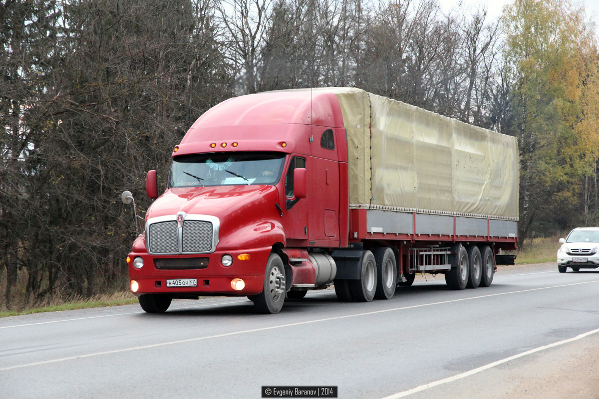 Ленинградская область, № В 405 ОН 47 — Kenworth T2000