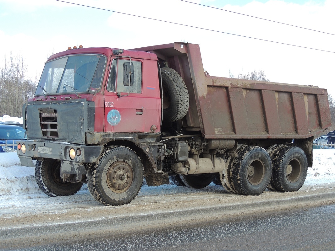 Удмуртия, № Н 370 ЕР 18 — Tatra 815-21AS01