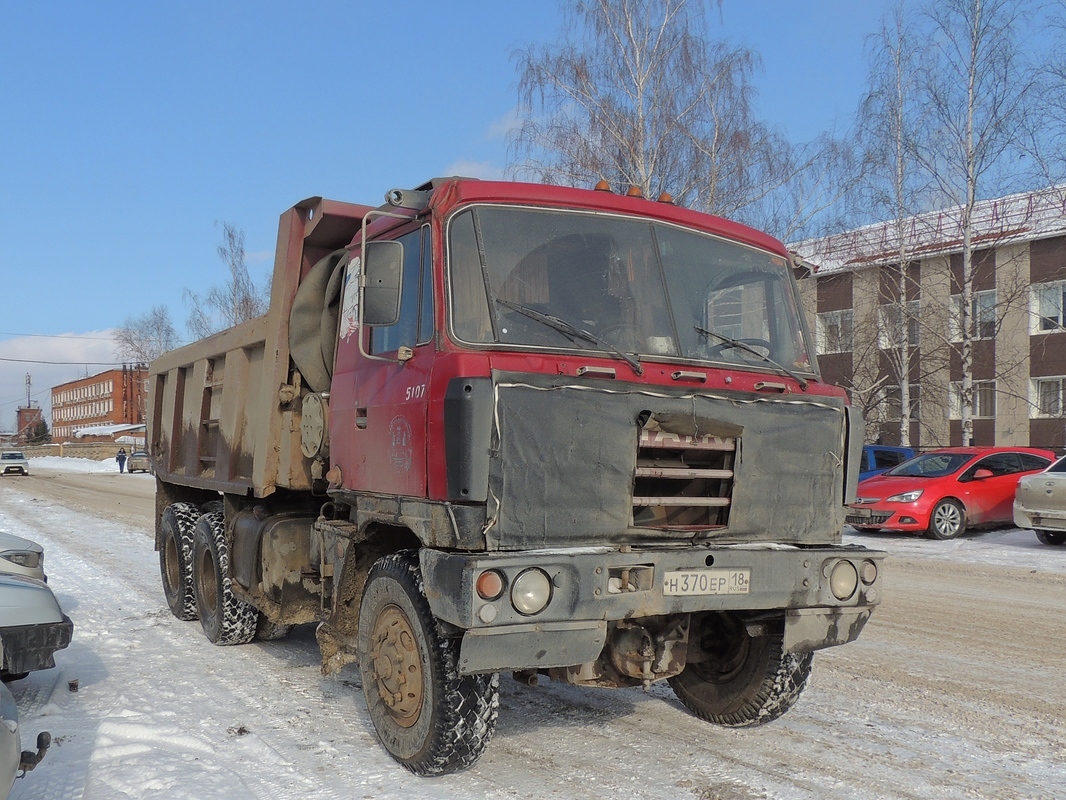 Удмуртия, № Н 370 ЕР 18 — Tatra 815-21AS01