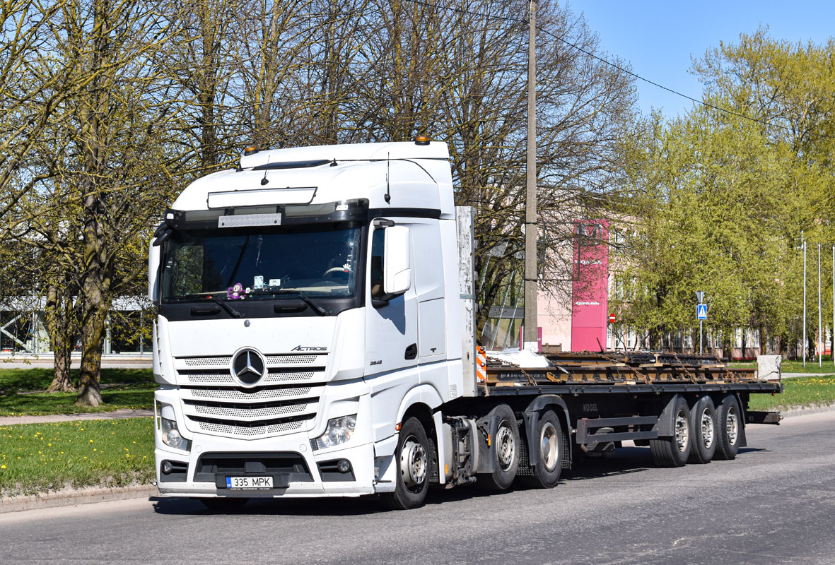 Эстония, № 335 MPK — Mercedes-Benz Actros ('2011) 2545