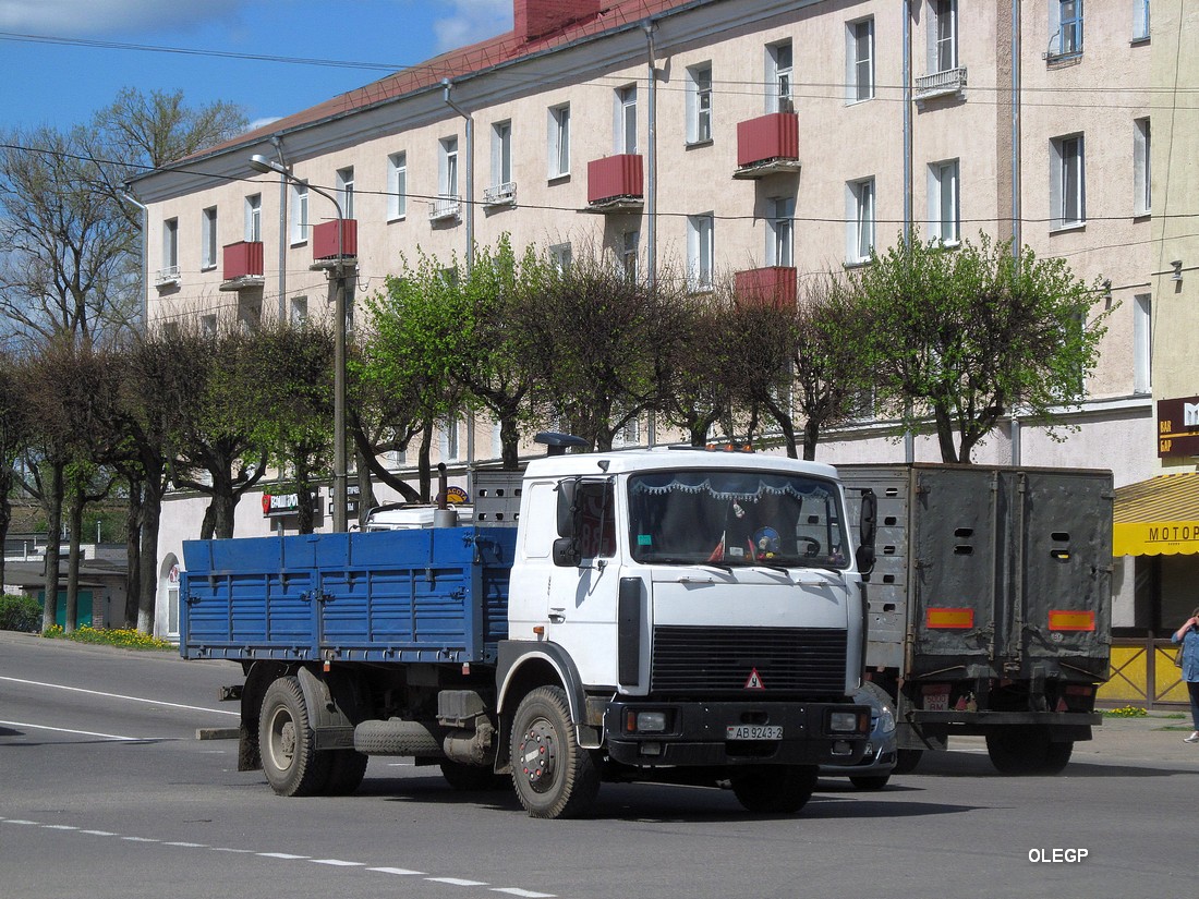 Витебская область, № АВ 9243-2 — МАЗ-5336 (общая модель)