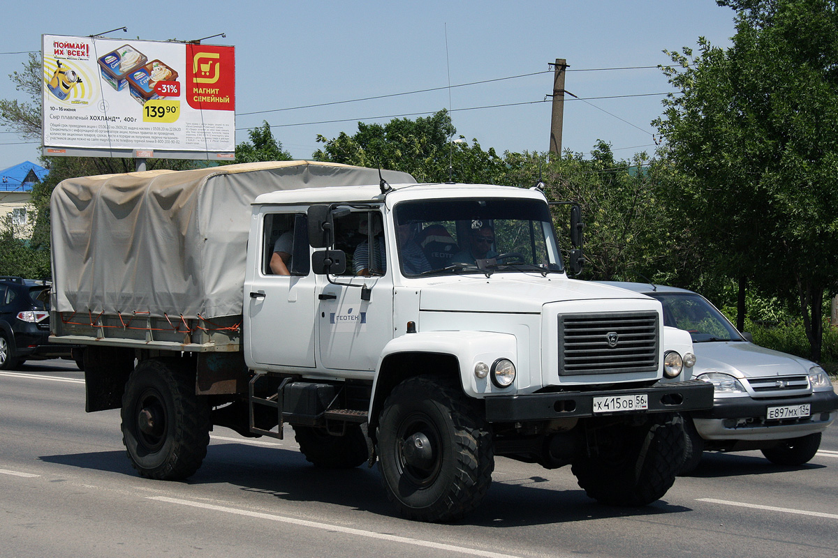 Оренбургская область, № Х 415 ОВ 56 — ГАЗ-33081 «Садко»