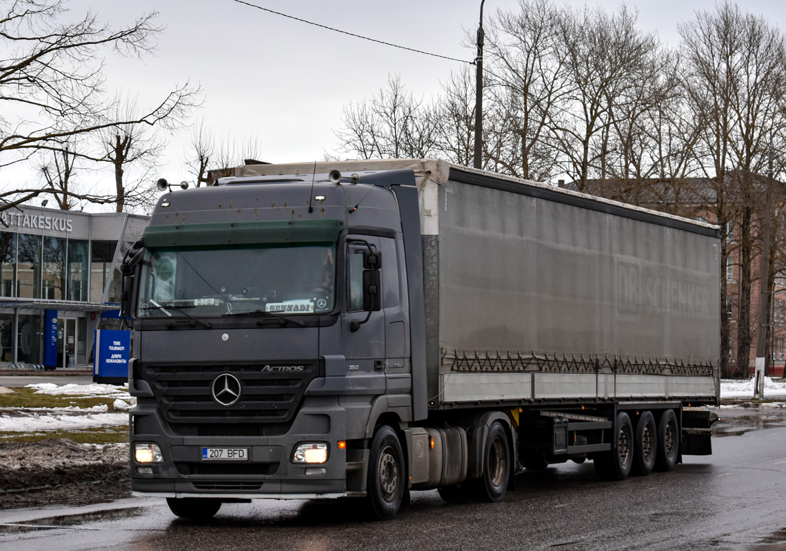 Эстония, № 207 BFD — Mercedes-Benz Actros ('2003) 1841