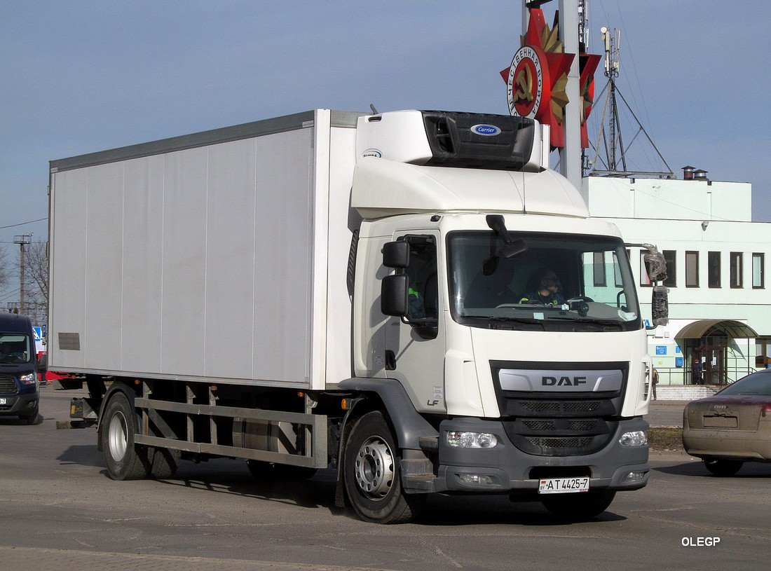 Минская область, № АТ 4425-7 — DAF LF Euro6 FA