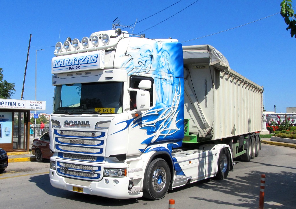 Греция, № IAE-4593 — Scania ('2013) R500