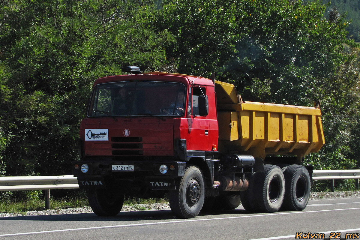 Краснодарский край, № С 312 ТМ 93 — Tatra 815 S1