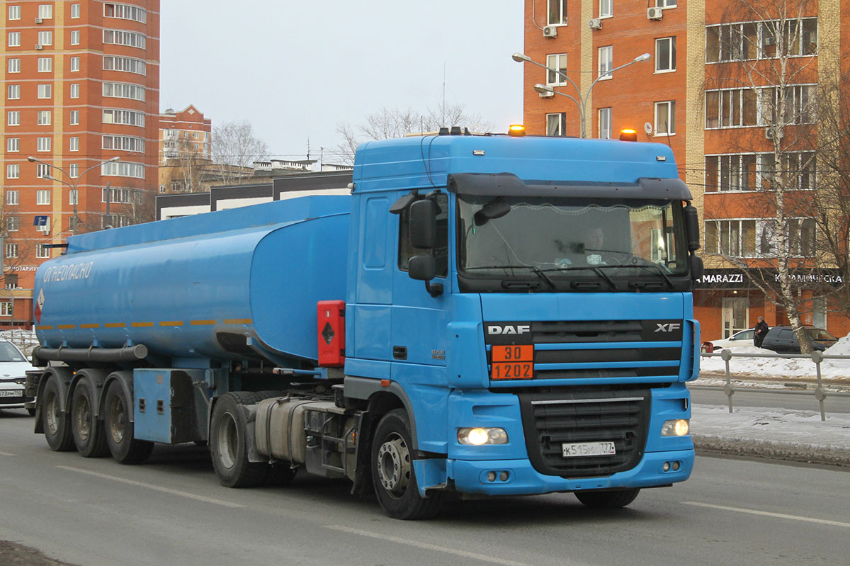 Москва, № К 515 МК 777 — DAF XF105 FT