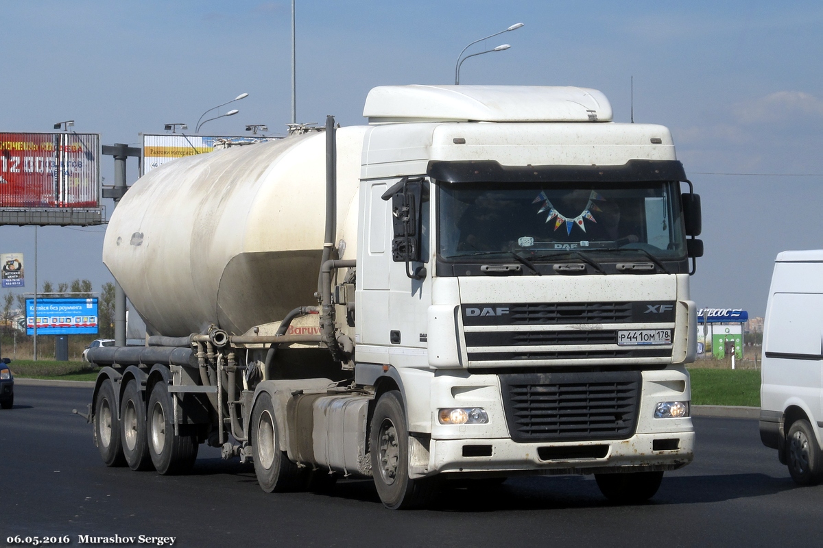 Санкт-Петербург, № Р 441 ОМ 178 — DAF XF95 FT