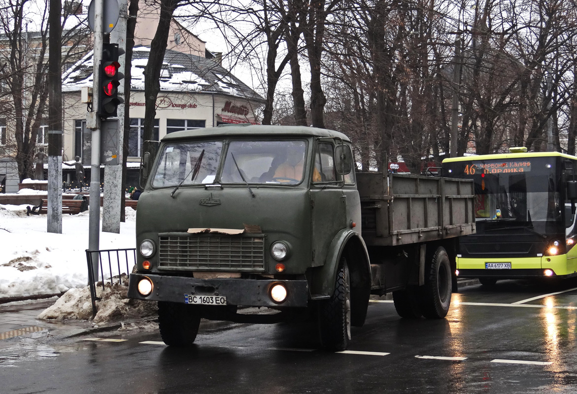 Львовская область, № ВС 1603 ЕО — МАЗ-500А